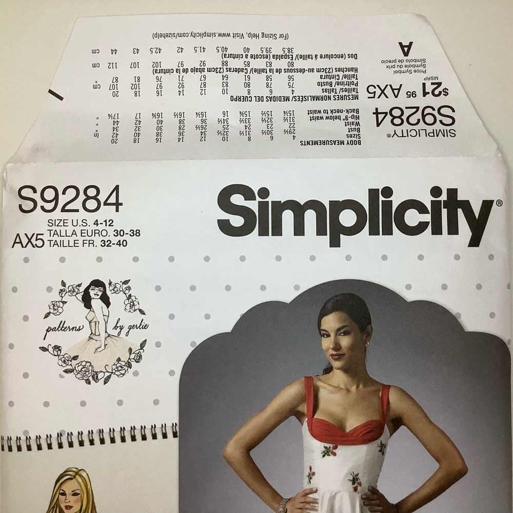 Simplicity S9284 Sewing Pattern - Picture 2 of 6